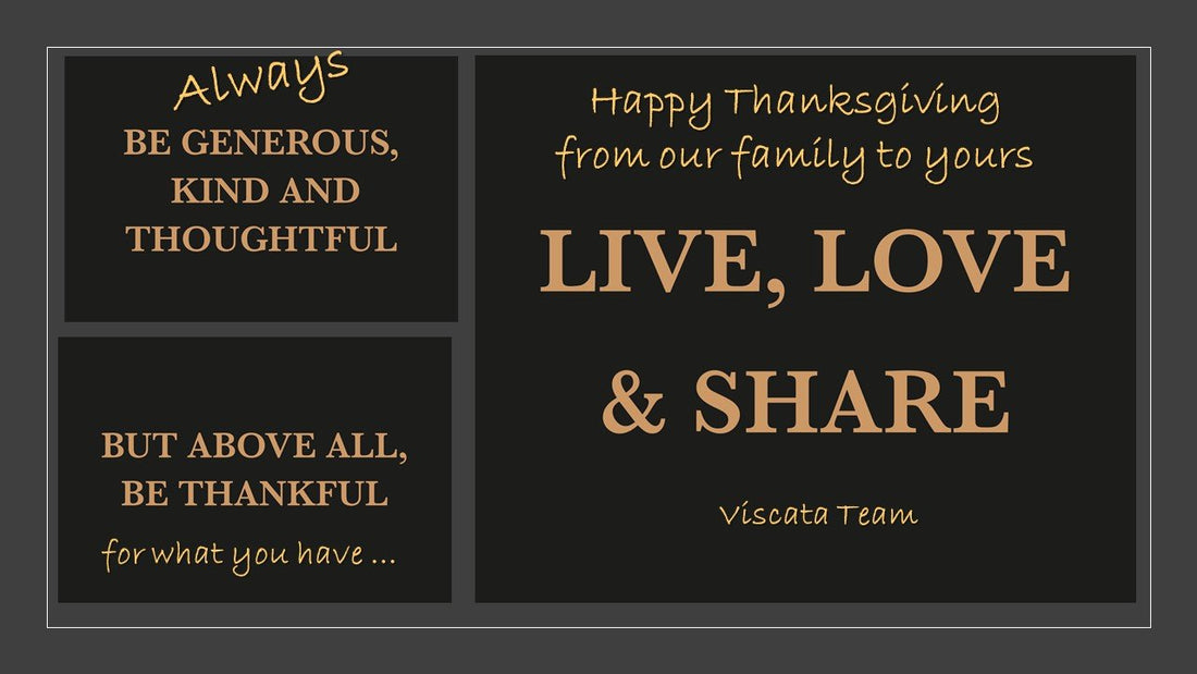 Thanksgiving greetings from Viscata