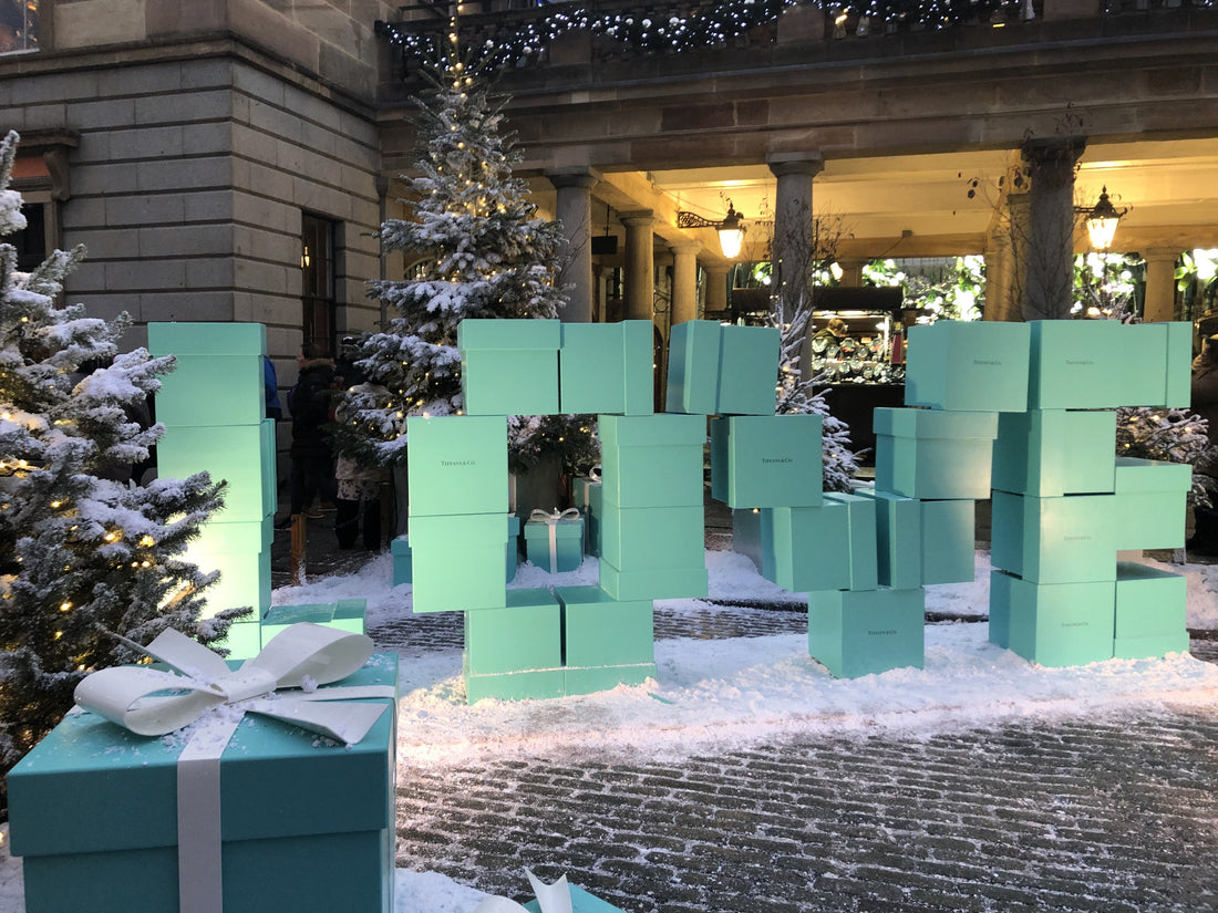 Love street deco by Tiffany & Co at London's Covent Garden