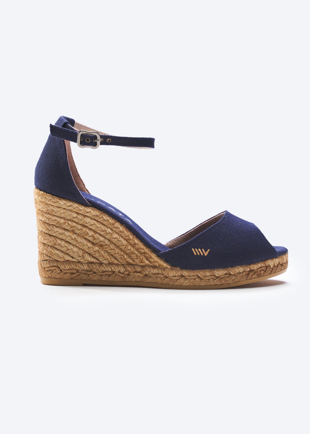 Navy espadrille 2024 wedges uk