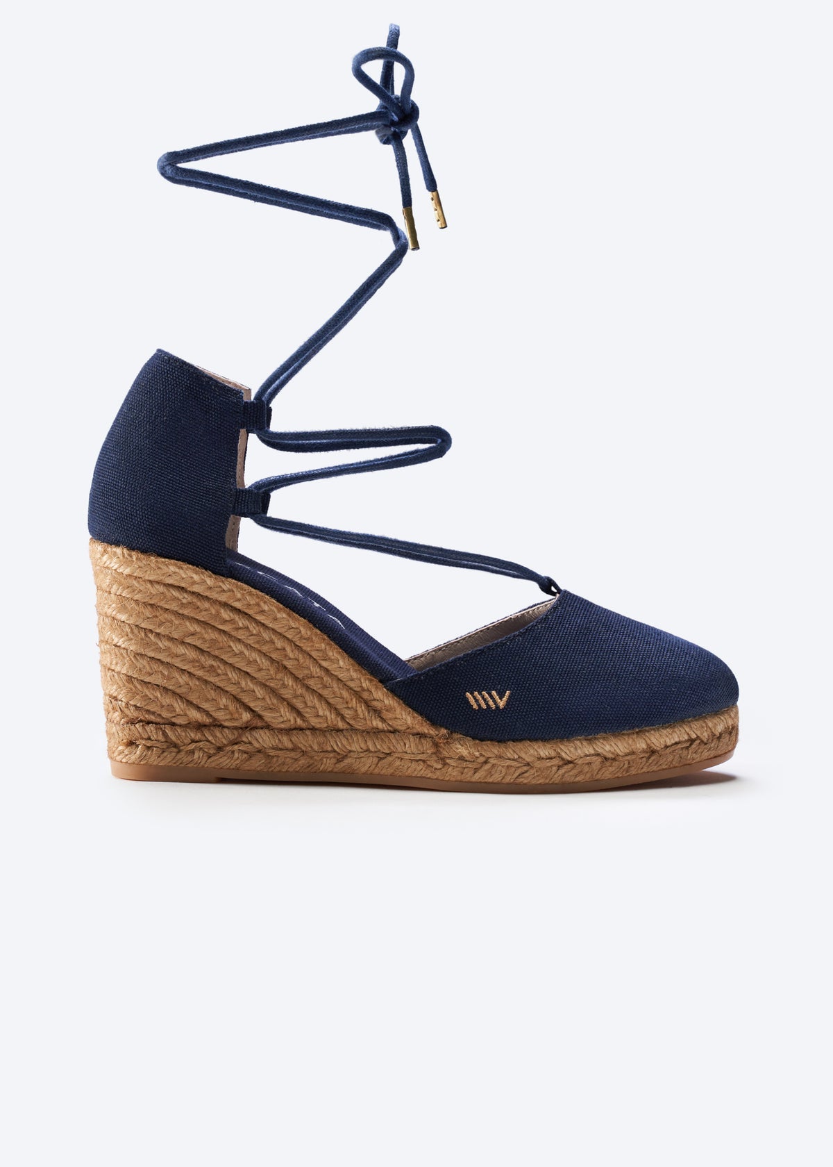 Navy best sale wedges uk