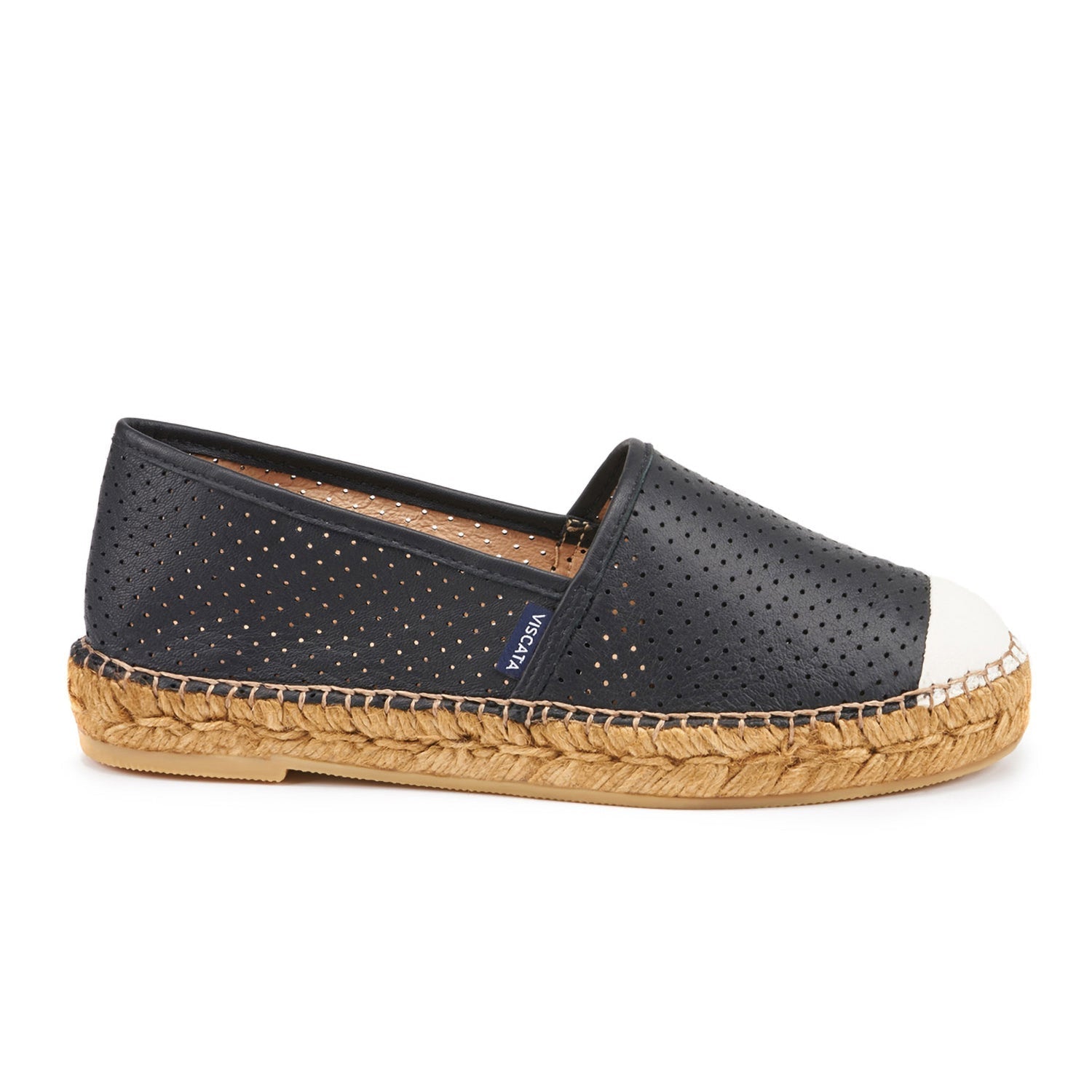 Black slip best sale on espadrilles